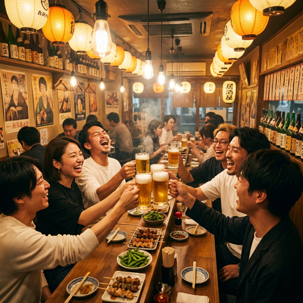 Cheers at Izakaya
