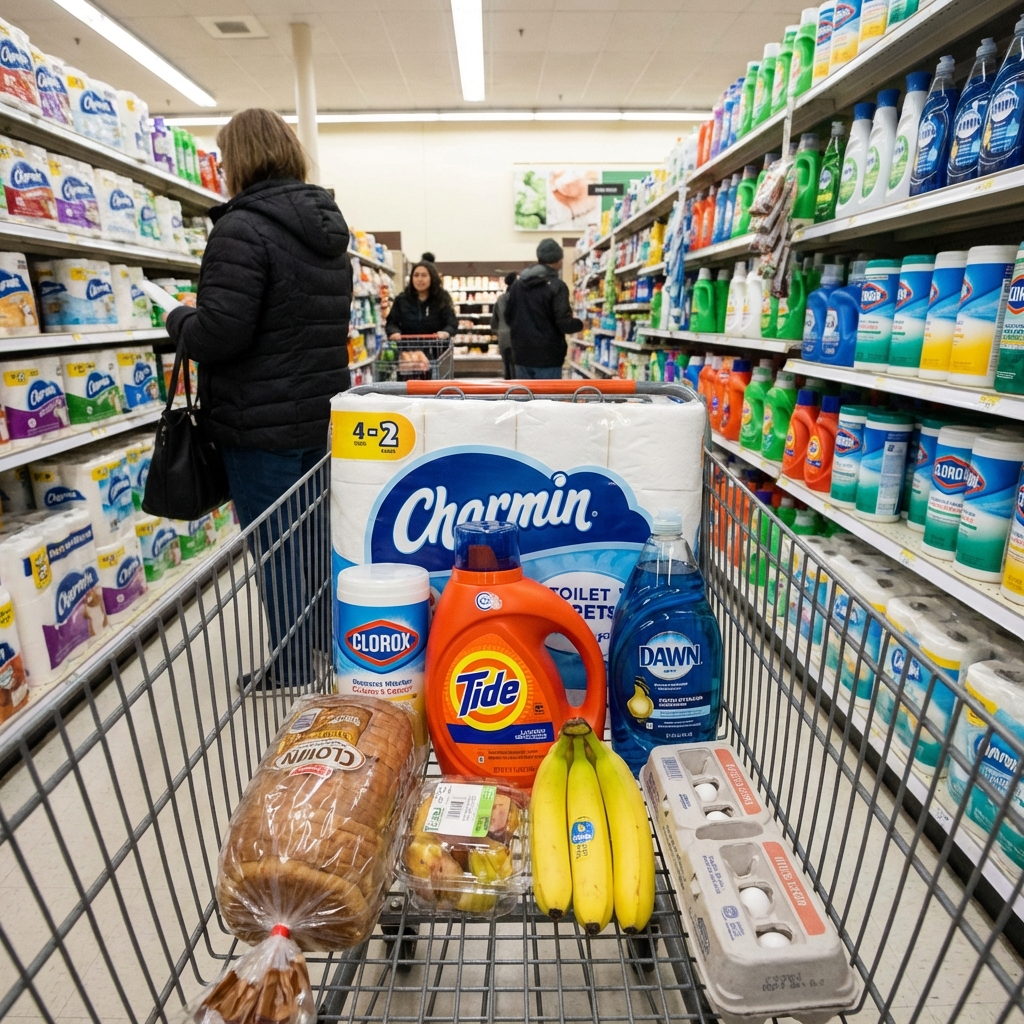 Shopping for supplies